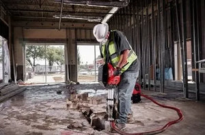 Milwaukee MX Fuel 25KG Class 28mm Hex Demolition Hammer + x2 Free Batteries