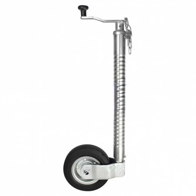 Heavy Duty 48mm Jockey Wheel TFJW48R - 200mm Steel Wheel, 400kg Capacity