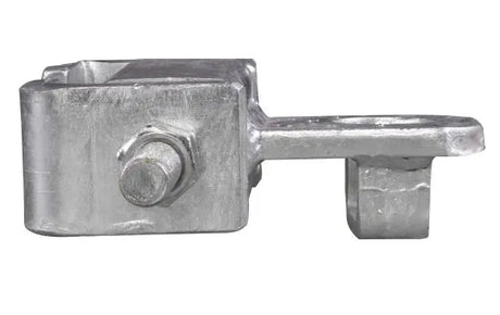 Heavy Duty RSJ Gate Hanger - Bottom BZP | Adjustable & Robust Support