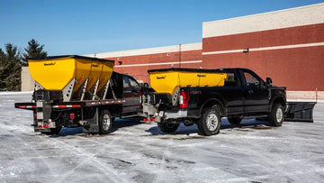 SnowEx Helixx Poly Hopper Salt Spreader 11790