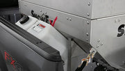 SnowEx Helixx 12140 Stainless Steel Compact Salt Spreader for UTVs and Trucks
