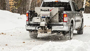 SnowEx Helixx 12140 Stainless Steel Compact Salt Spreader for UTVs and Trucks