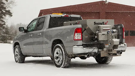 SnowEx Helixx 12140 Stainless Steel Compact Salt Spreader for UTVs and Trucks