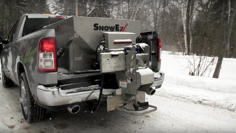 SnowEx Helixx 12140 Stainless Steel Compact Salt Spreader for UTVs and Trucks