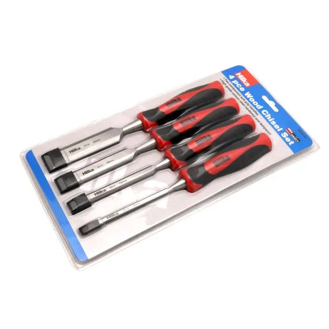 Hilka 4-Piece Soft Grip Chisel Set ProCraft
