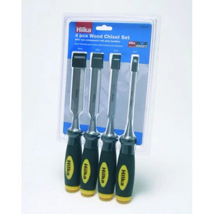Hilka 4-Piece Soft Grip Chisel Set ProCraft