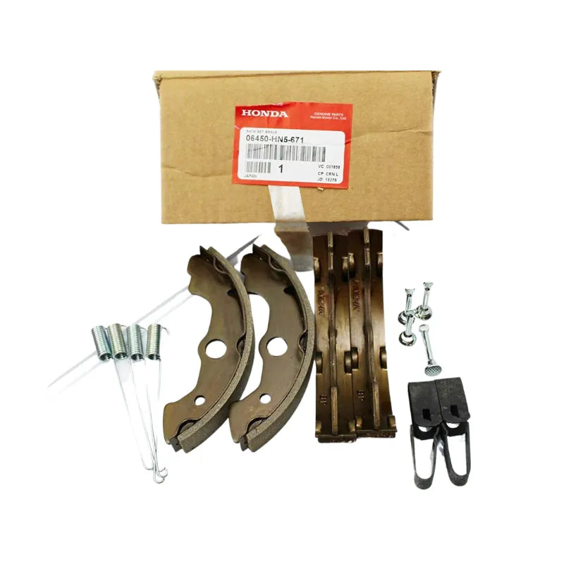Honda Front Brake Shoe Set for TRX 350, 400, 450, 500, 650 Models