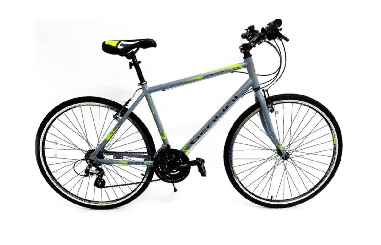 Bentini Horizon 21" Gents Trekking Bike - Lightweight Alloy Frame with Shimano 21-Speed Gearing