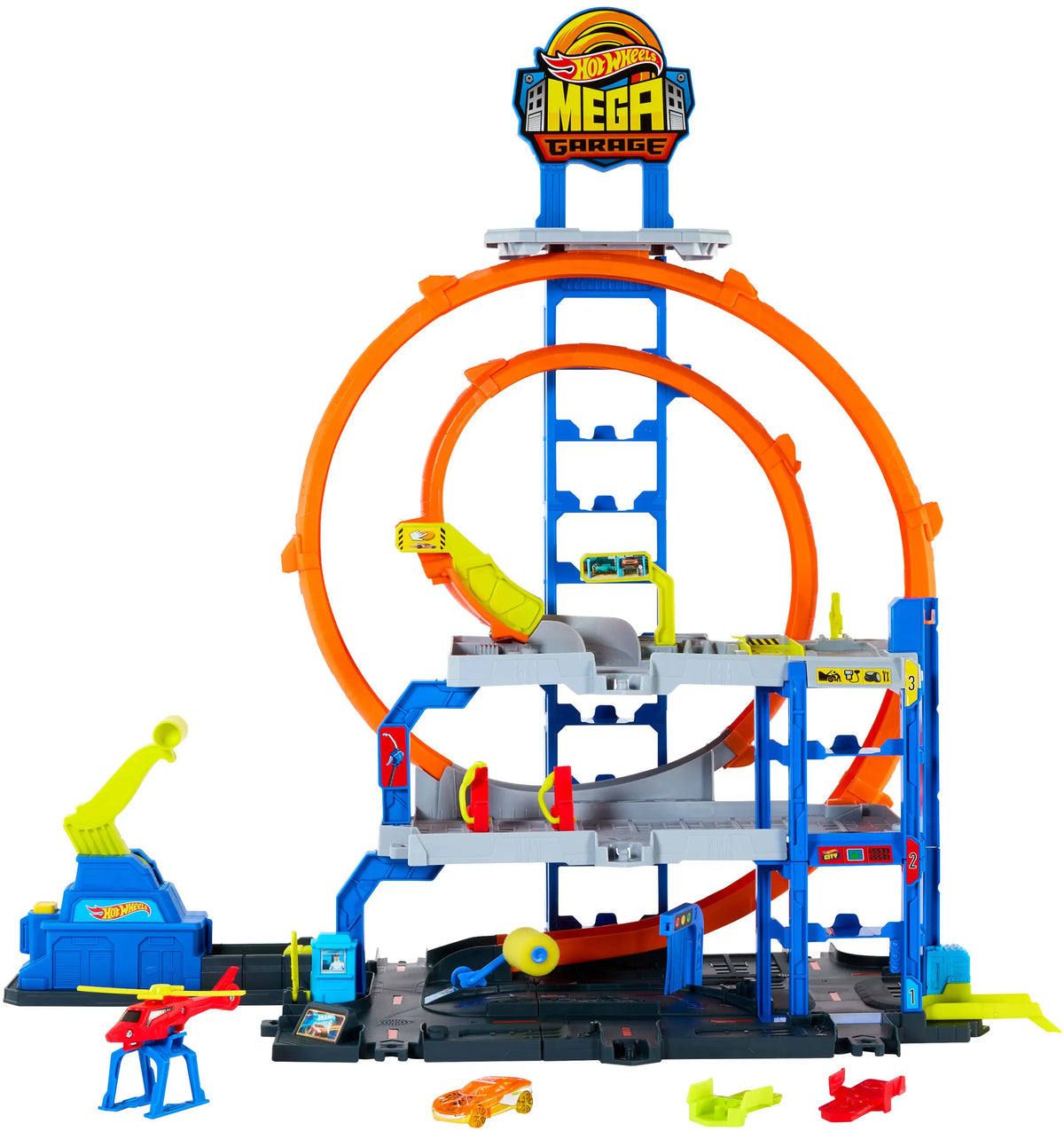 Hot Wheels City Mega Loop Garage