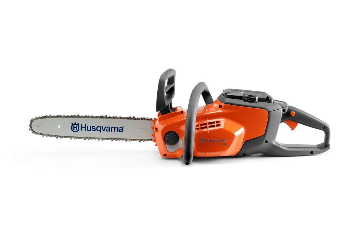 Husqvarna 120i Electric Chainsaw with Battery and Charger