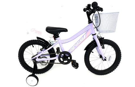 IGNITE Cosmic 16" Wheel Girls Lavender Bike | Fun & Stylish Kids Bicycle