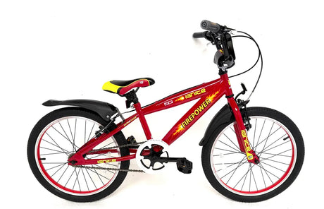 Ignite Firepower 20 Boys Bike - 7-10 Years | Rugged Steel Kids Bike with Number Plate