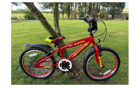 Ignite Firepower 20 Boys Bike - 7-10 Years | Rugged Steel Kids Bike with Number Plate
