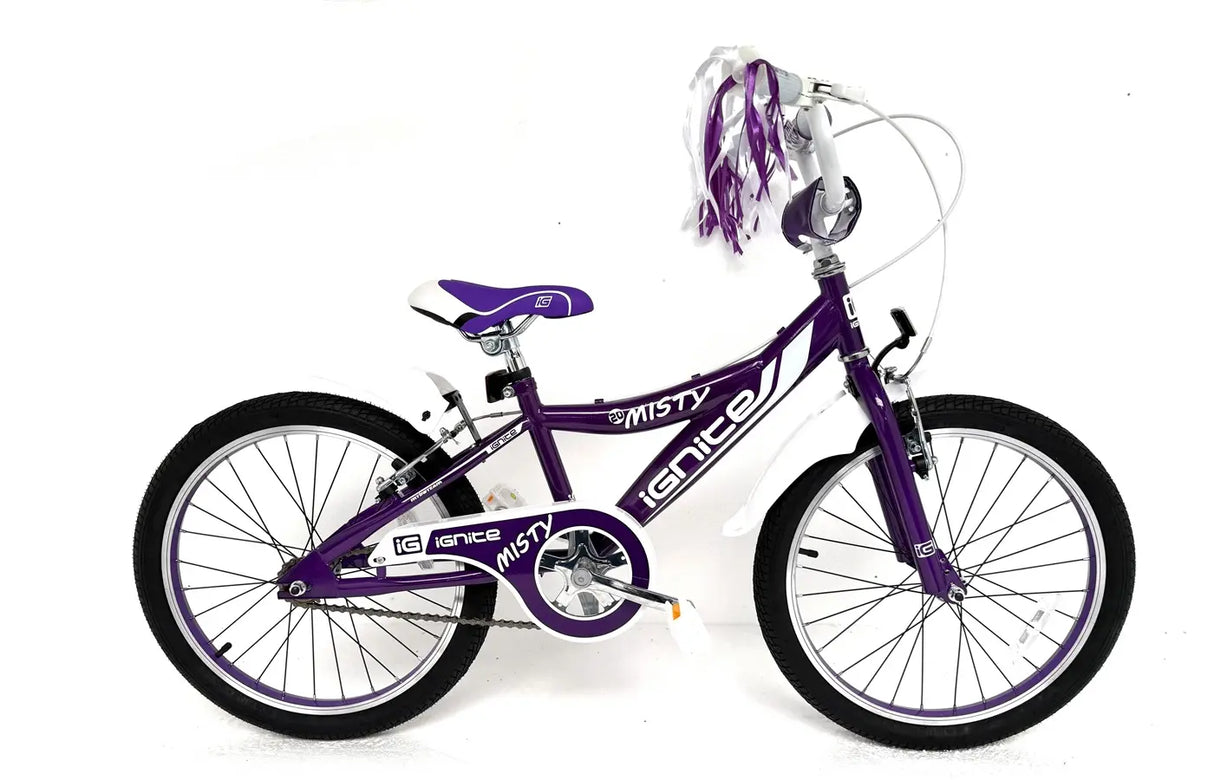 Ignite Misty 20 Girls Bike - 7-10 Years | Steel Frame Kids Bicycle