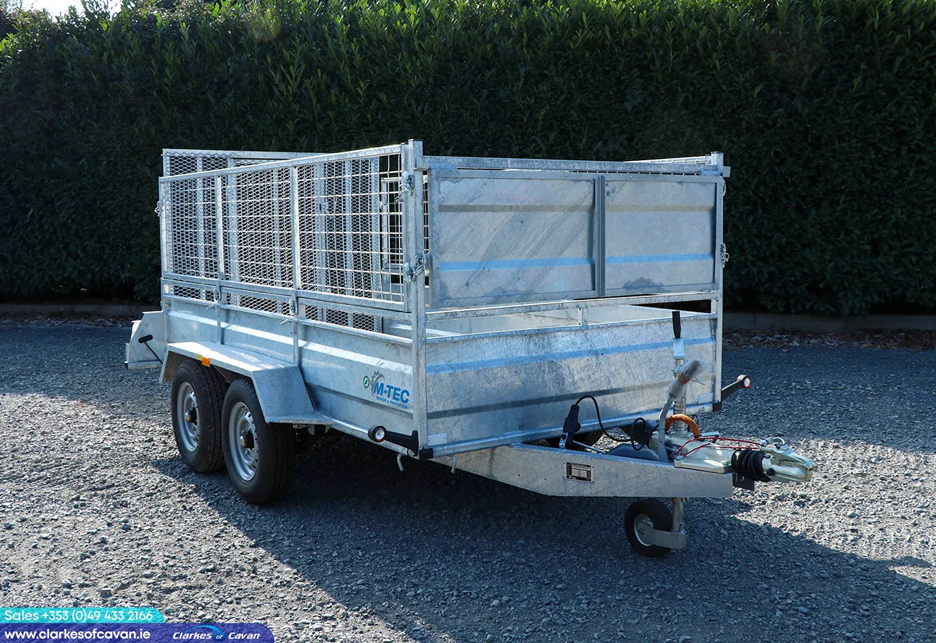 M-Tec 10ft x 5ft Twin Axle Trailer