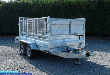 M-Tec 10ft x 5ft Twin Axle Trailer