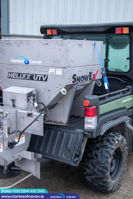 SnowEx Helixx 12145 Stainless Steel UTV/RTV Salt Spreader