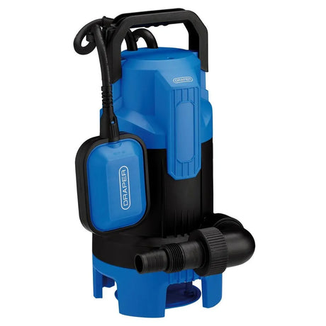 Draper 230V Submersible Dirty Water Pump with Float Switch, 260L/min, 550W