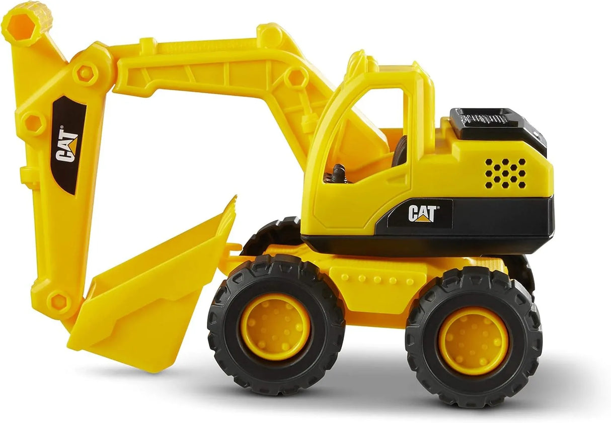 CAT Construction Vehicles Mini Crew 3 Pack-Dump Truck, Wheel Loader, & Excavator