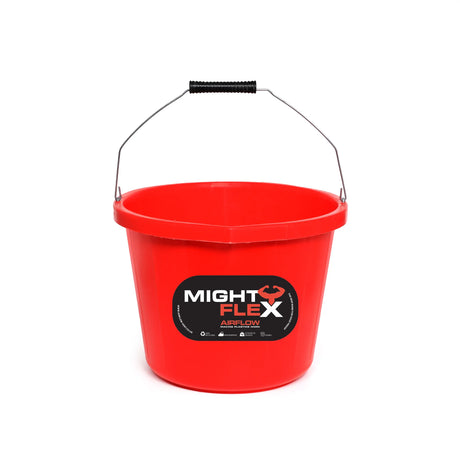 Airflow Hoof Proof Bucket Red 15L