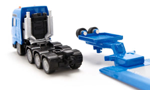 Siku MAN heavy haulage transporter with Liebherr excavator 1:50