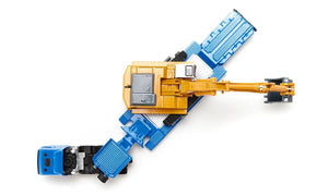 Siku MAN heavy haulage transporter with Liebherr excavator 1:50
