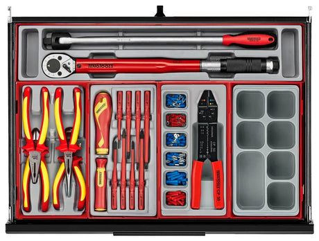 Teng Tools 26" PRO35™ Mega Master tool kit 1033 pieces black
