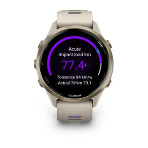 Garmin Forerunner 970 GPS Running Watch - French Grey/Translucent Indigo, Fitness & Health Tracker