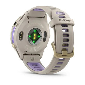 Garmin Forerunner 970 GPS Running Watch - French Grey/Translucent Indigo, Fitness & Health Tracker