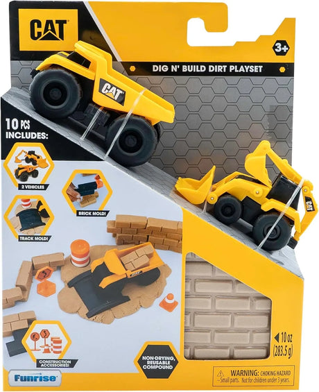 CAT Construction Toys, Dig N' Build Dirt Playset