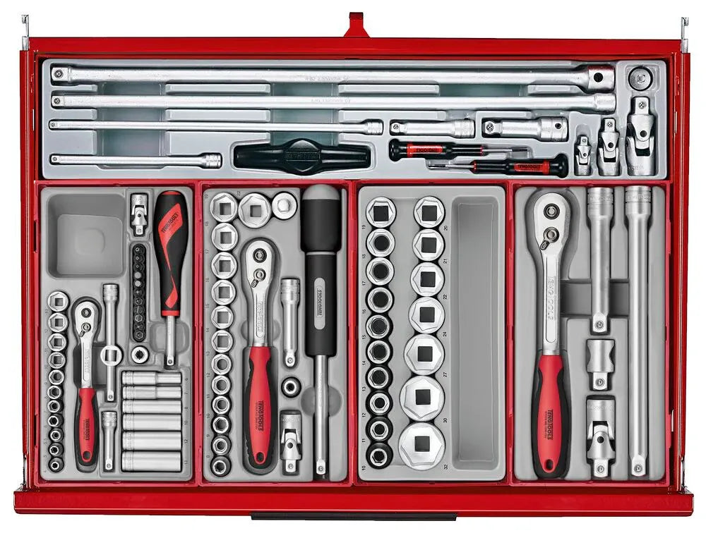 Teng Tools 26" PRO35 Mega Master tool kit 1033 pieces red