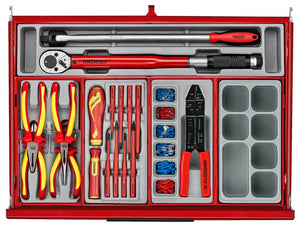 Teng Tools 26" PRO35 Mega Master tool kit 1033 pieces red