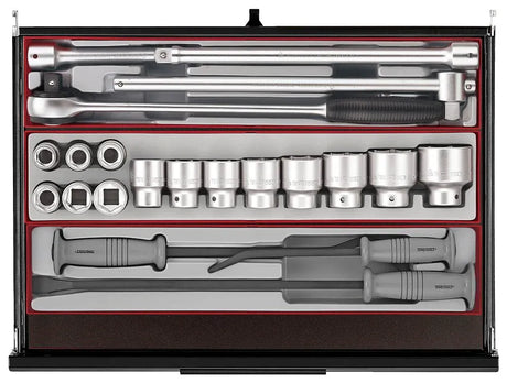 Teng Tools 26" PRO35™ Mega Master tool kit 1033 pieces black