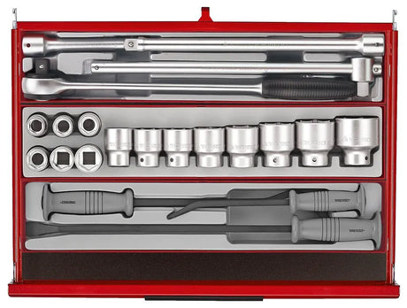Teng Tools 26" PRO35 Mega Master tool kit 1033 pieces red