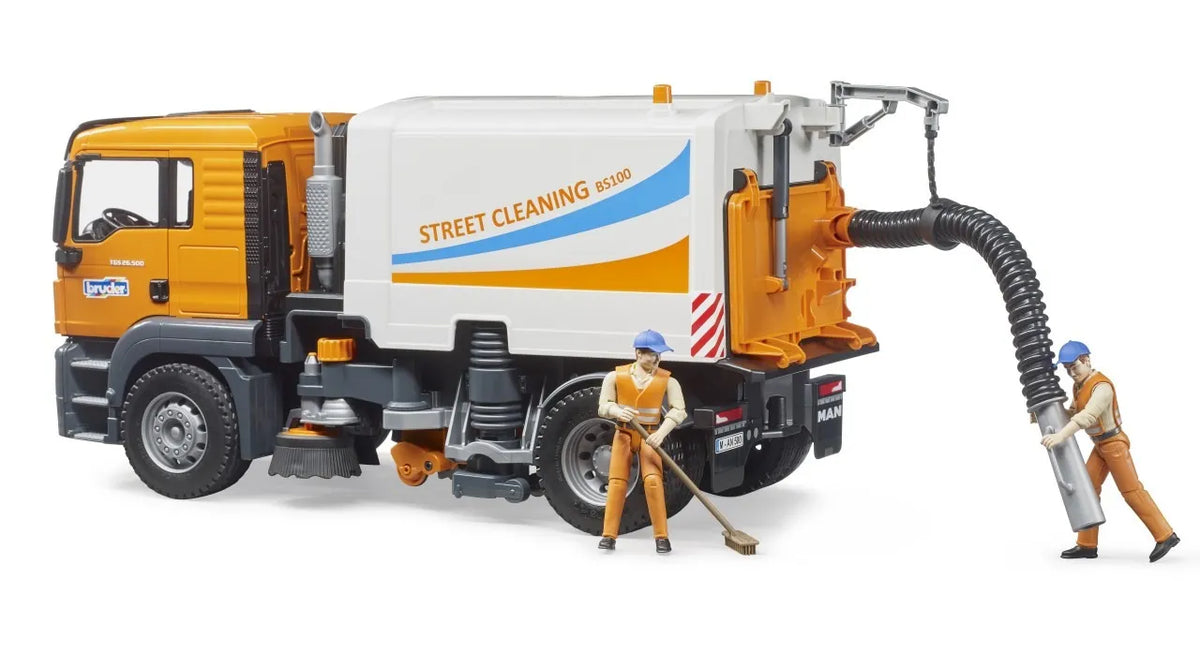 Bruder MAN TGS Street sweeper