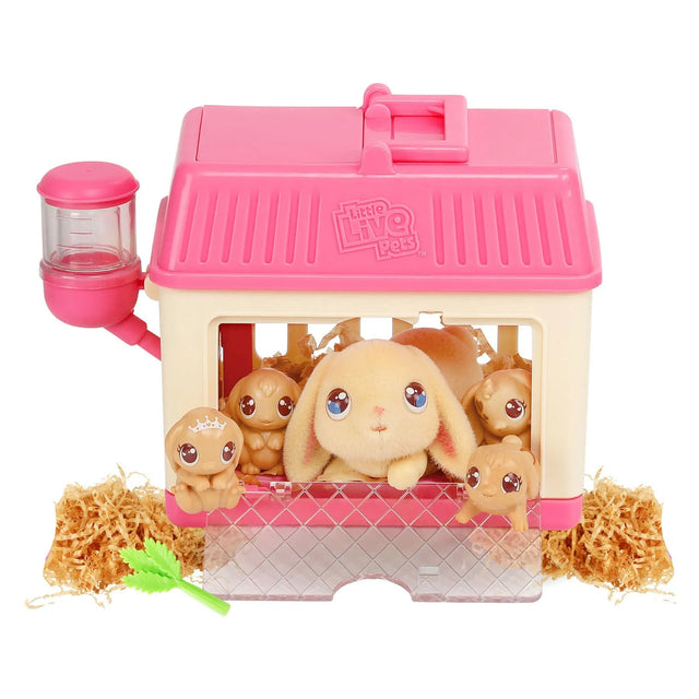 Little Live Pet Mama Surprise Mini Toy Rabbit - Pink
