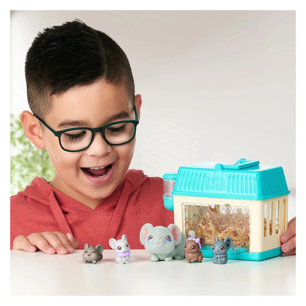 Little Live Pets Mama Surprise Mini Toy Figure Mouse - Blue