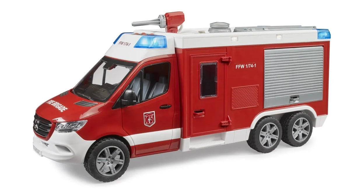 Bruder Mercedes-Benz Sprinter fire engine with Light and Sound