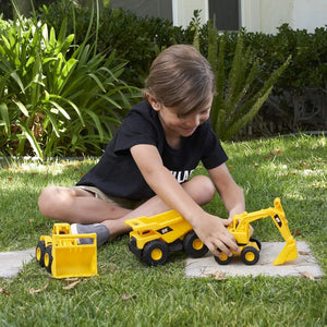 CAT Construction Vehicles Mini Crew 3 Pack-Dump Truck, Wheel Loader, & Excavator