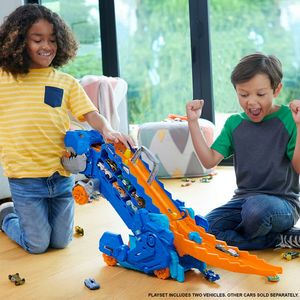 Hot Wheels City Ultimate T-Rex Transporter Playset