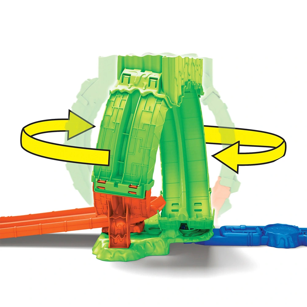 Hot Wheels Monster Trucks Mutant Chaos Loop Challenge Playset