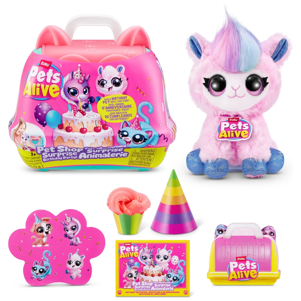 Pets Alive Pet Shop Surprise Interactive Plush