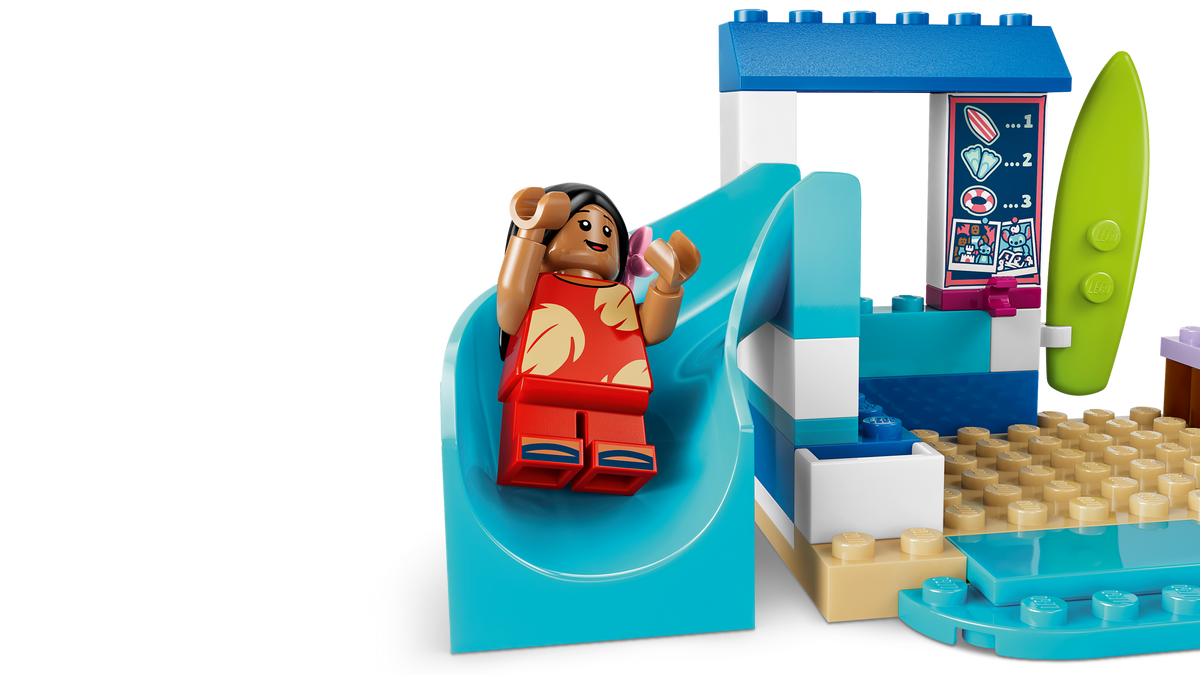LEGO Disney 43280 Beach Fun with Lilo & Stitch