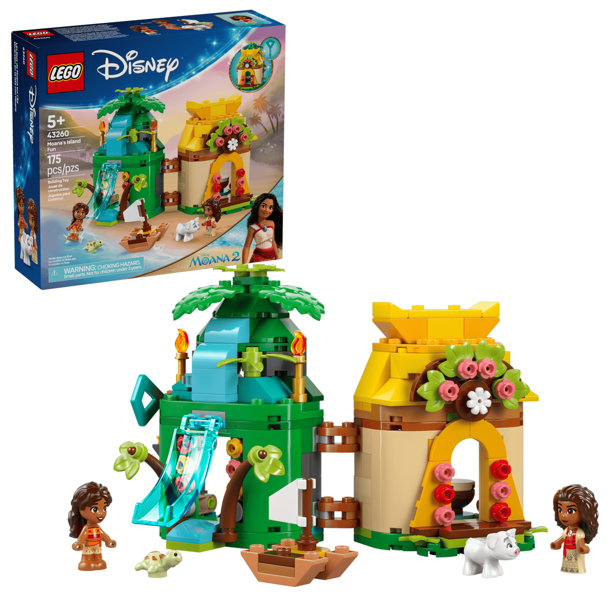 LEGO Disney 43260 Moanas Island Fun