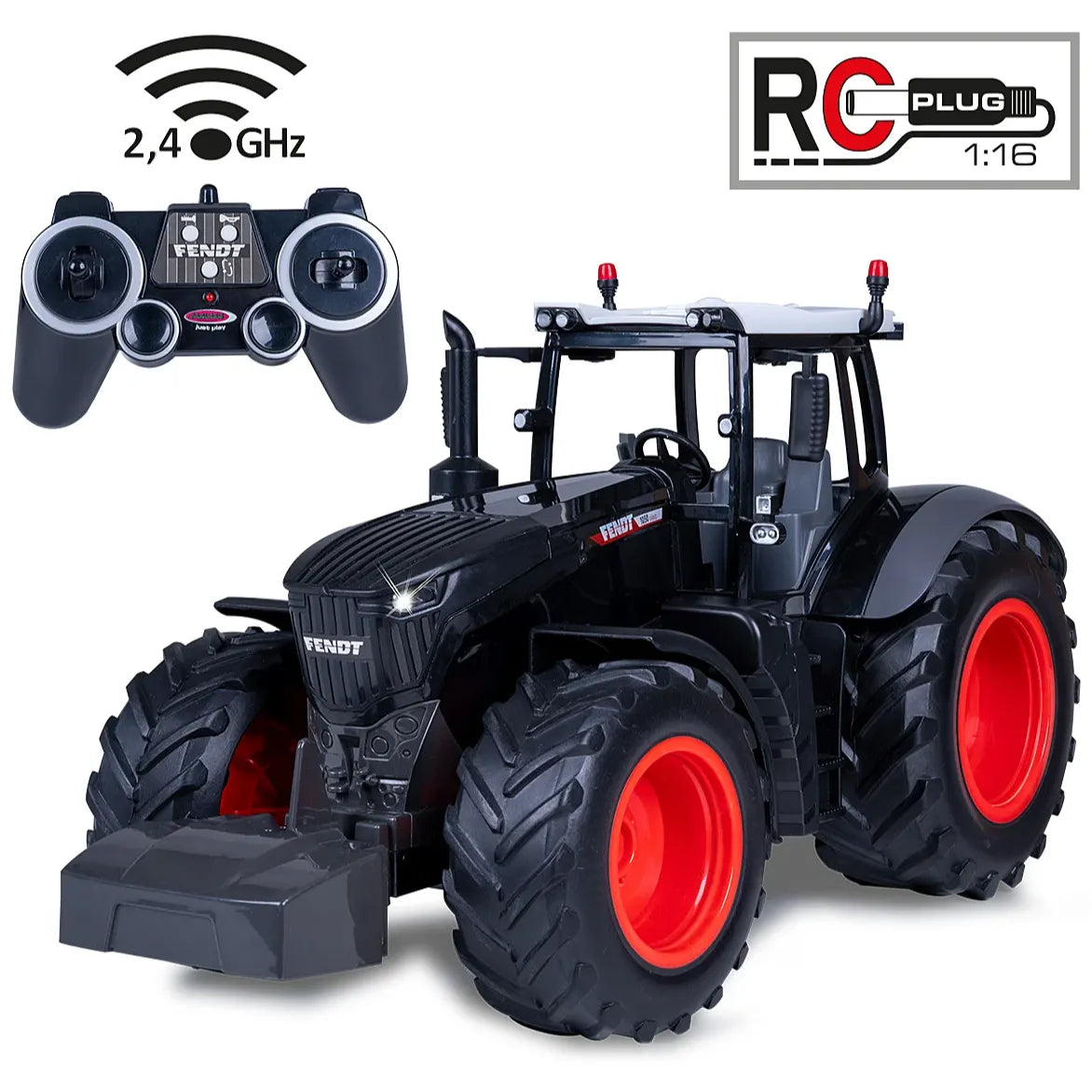 JAMARA Fendt 1050 Vario RC Tractor 1:16 Black Limited Edition