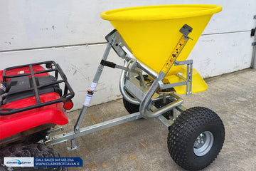 Jarmet Quad Salt Spreader with Cover - 300L Capacity