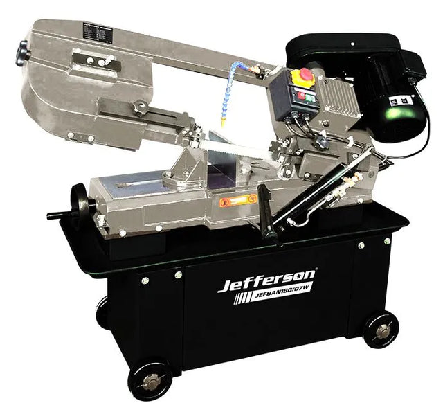 Jefferson 7'' Bandsaw Belt Driven On Wheels
