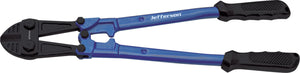 Jefferson 36 Inch CR-V Steel Head Bolt Cutter - Heavy-Duty, Adjustable Cutting Edge with Powder-Coated Handle