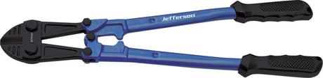 Jefferson 36 Inch CR-V Steel Head Bolt Cutter - Heavy-Duty, Adjustable Cutting Edge with Powder-Coated Handle