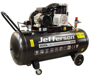 Jefferson 200 Litre 3HP 10 Bar Compressor (230V)